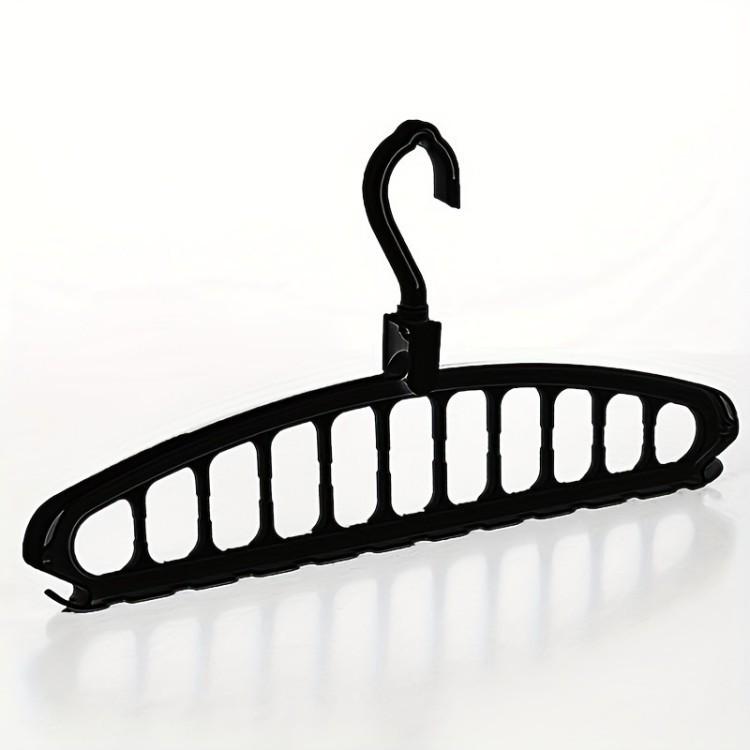 Space-Saving Multi-Functional Folding Clothes Hanger for Home & Dorm Use - Magic Drying Rack and Storage Solution