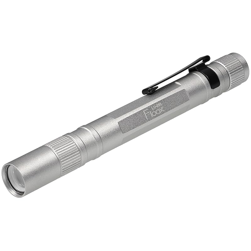

GENTOS LED flashlight pen light [Brightness 20 lumens/Practical lighting 8.5 hours/Dustproof/Splashproof] Uses 2 AAA batteries flukes LU-290