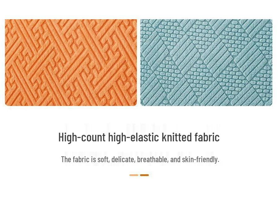All-Season High-Elastic Jacquard Bed Head Cover – Universal Soft, Dustproof, Irregular Shape Cover-Up