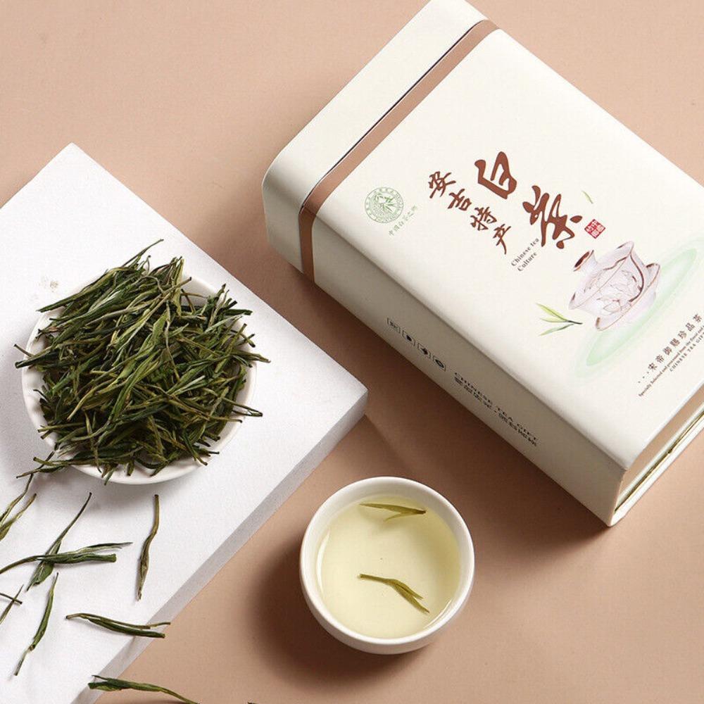 

2024 New Tea Second Grade Anji White Tea Tea Gift Box Green Tea 125g 125g