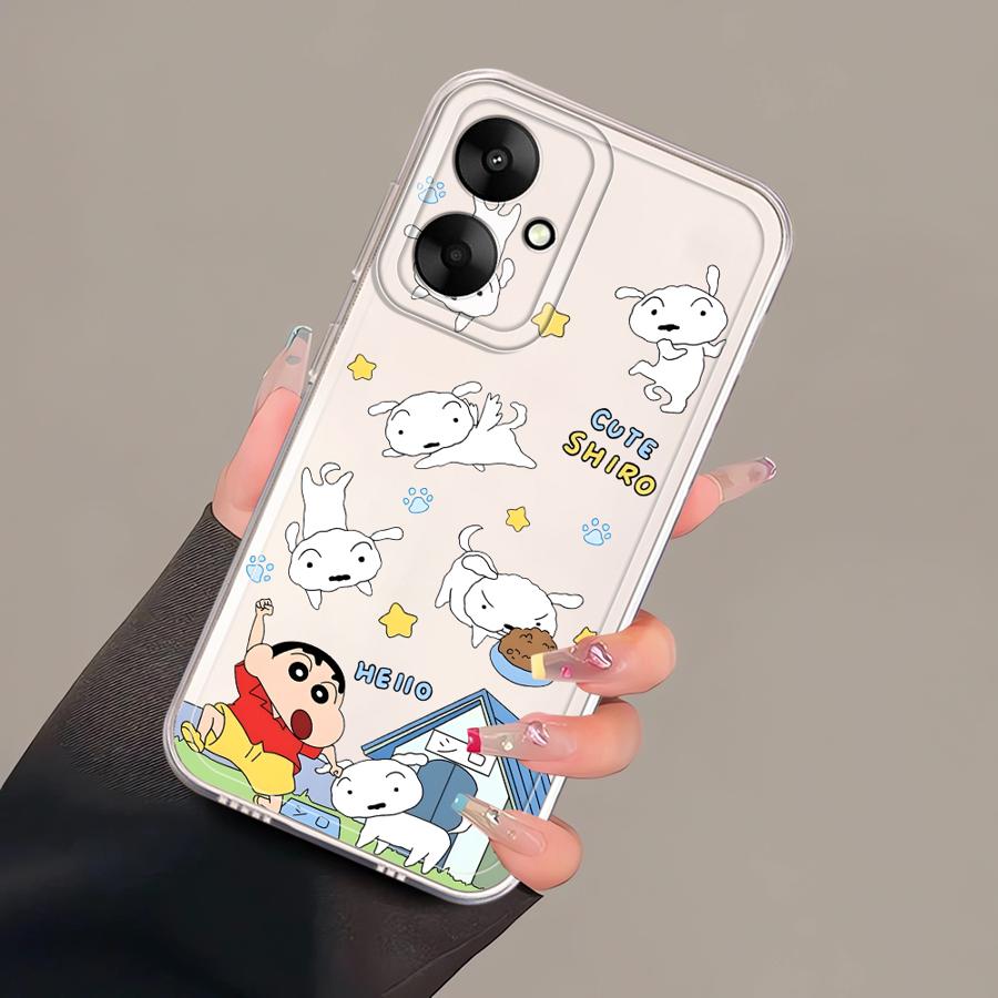 

Crayon Shin Chan Little White Case for Xiaomi Mi 11T Pro 11 Lite Soft Phone Cover Xiaomi Mi 11 Lite