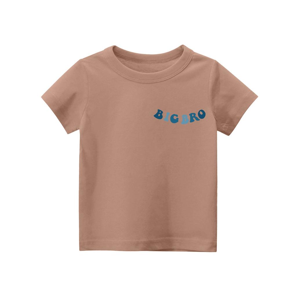 Toddler Girl Boy T-Shirts Kids Top Boys And Girls Printed Short Sleeved T-shirt 1-12Y