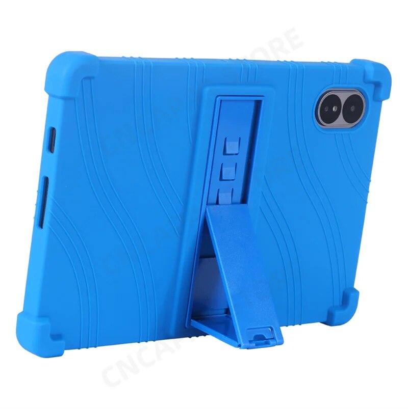 4 Thicken Cornors Silicon Cover with Kickstand For Alldocube iPlay 60 Lite 2024 Case 10.95" Tablet PC Shockproof Protector Funda