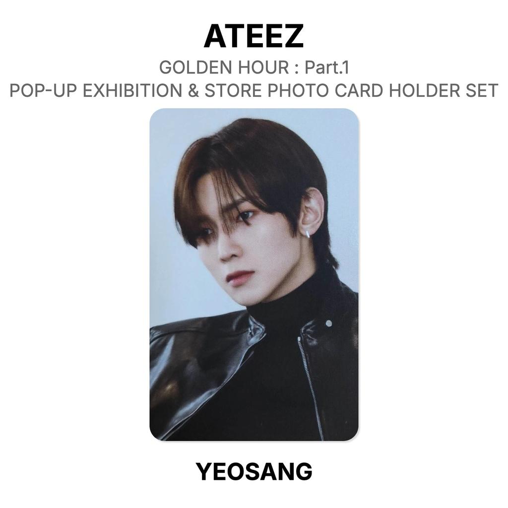 ATEEZ GOLDEN HOUR : Part.1 POP-UP EXHIBITION & STORE PHOTO CARD HOLDER SET Official Photocard