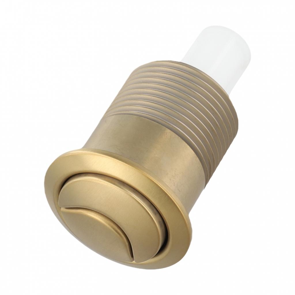 Toalett trykknapp for dobbelspyling Rund sisterneknapp