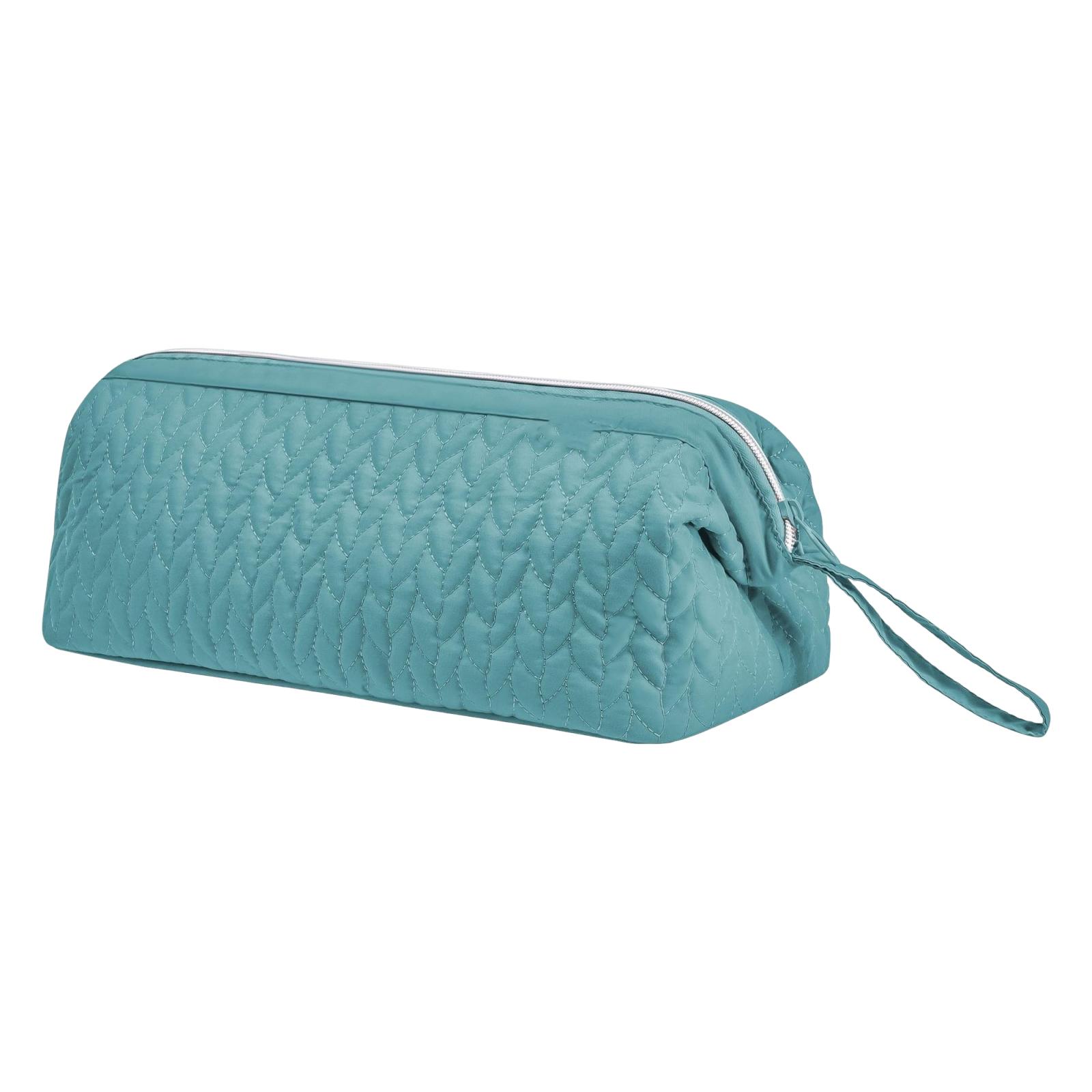 

Travel Storage Bag Zipper Closure Curling Clip Protect Sleeve Shockproof Hair Dryer Carrying Case for Outdoor Travel Commute зелений