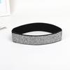 Rhinestone Elastic Wide Belt Flash Diamond Women's Versatile Waistband Fashionable Elastic Belt