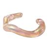 Lightweight Comfortable Geometric Acrylic Bracelet Color Changing Hues Trendy Outfit Complement Versatile Jewelry