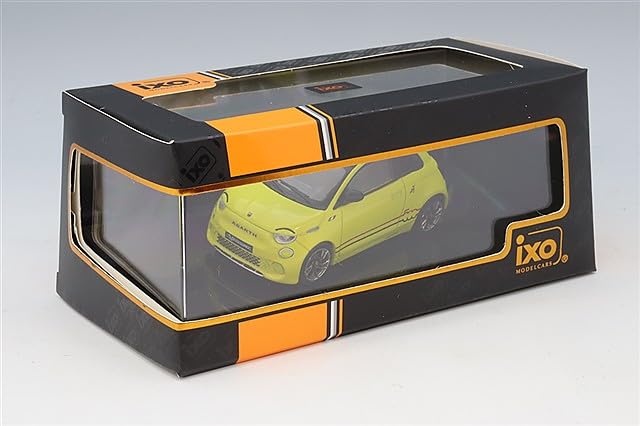 Ixo 1/43 Fiat Abarth 500e 2024 Žlutý