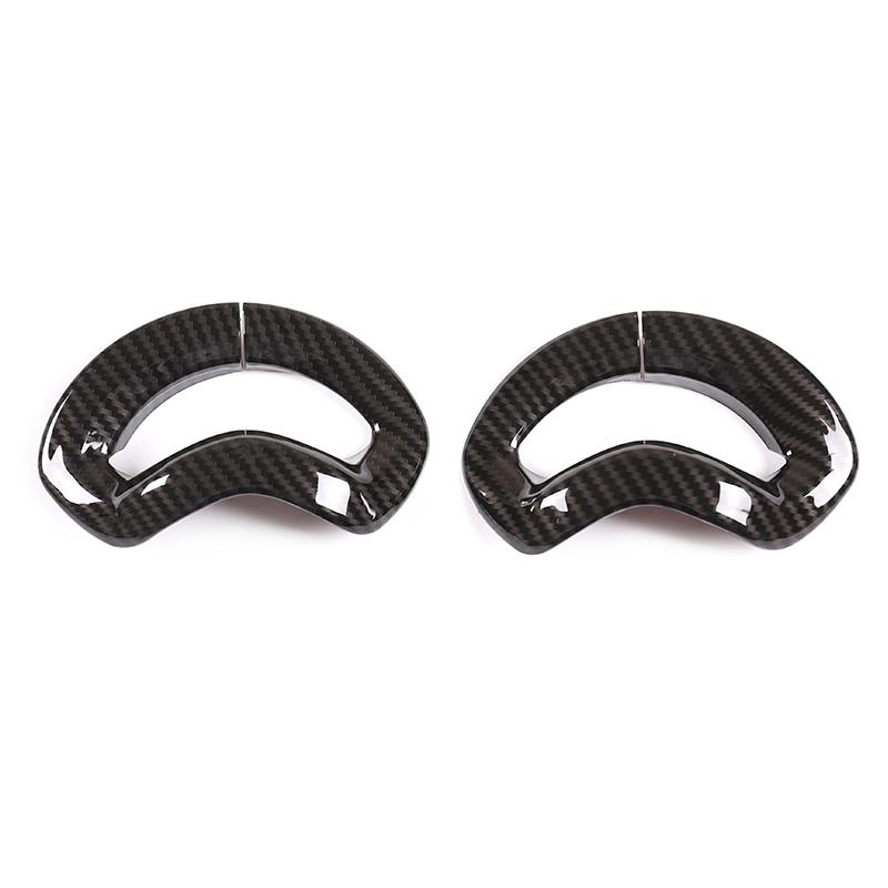 

Car Safety Belt Seat Decorative Cover Sticker Frame Trim For BMW X5 X6 X7 G05 G06 G07 2019-2025 Auto Interior Accessories