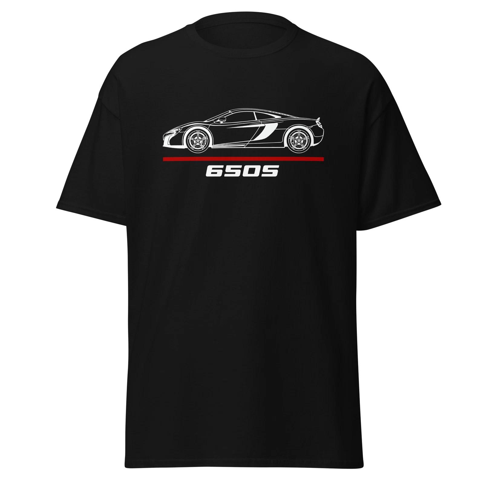 T-Shirt McLaren 650S Supercar Full Car Enthusiast Birthday Gift L