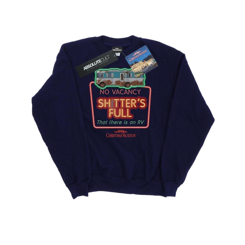 National Lampoon´s Christmas Vacation Mens No Vacancy Sweatshirt