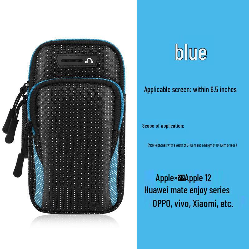 Men's and Women's Waterproof Running & Hiking Phone Armband: Large Capacity, Arm & Wrist Bag