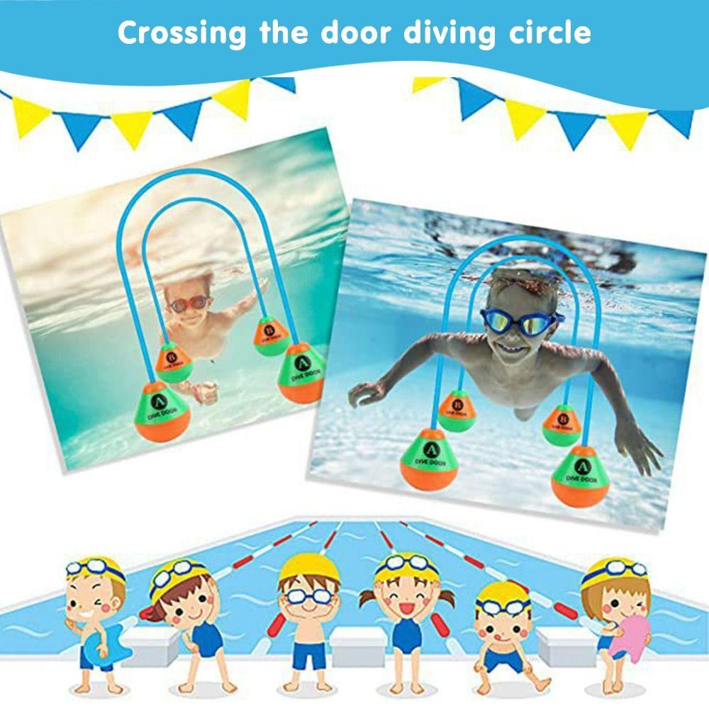 No Deformation Diving Circle Toys Reusable Diving Ring Swim Ring Water Play Toys  Water Sport Toys