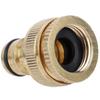 4PCS Quick Connect Hose Connector 1/2" and 3/4" Female Thread Hose Adapter  Garden Irrigation
