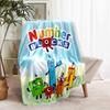 1pz Coperta Stampa Numberblocks, Coperta Leggera per Divano, Letto - Morbida e Calda, Regalo per Tutte le Stagioni come Natale, Halloween