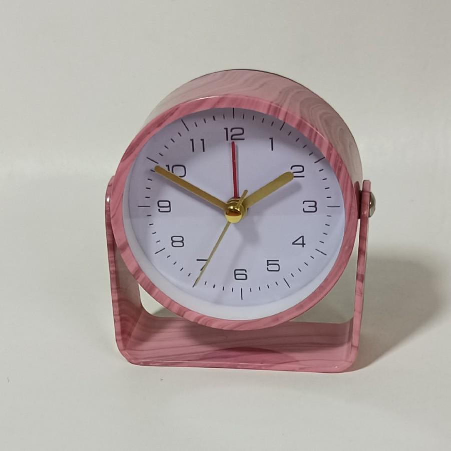 Adjustable Angle Desktop Mini Alarm Clock: Versatile Design for Students