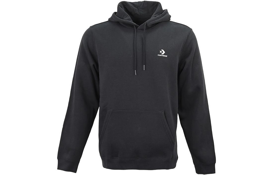 Converse Go To Embroidered Star Chevron Standard Fit Fleece Hoodie 10024509-A02 M
