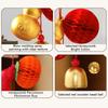 14cm DIY Accessories Cute Bell Design New Year Home Decor Gift of Blessing Gourd Design Auspicious Pendant Multi-Color