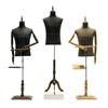 Luxury Sand-Washed Fabric Men's Tuxedo Display Mannequin Stand
