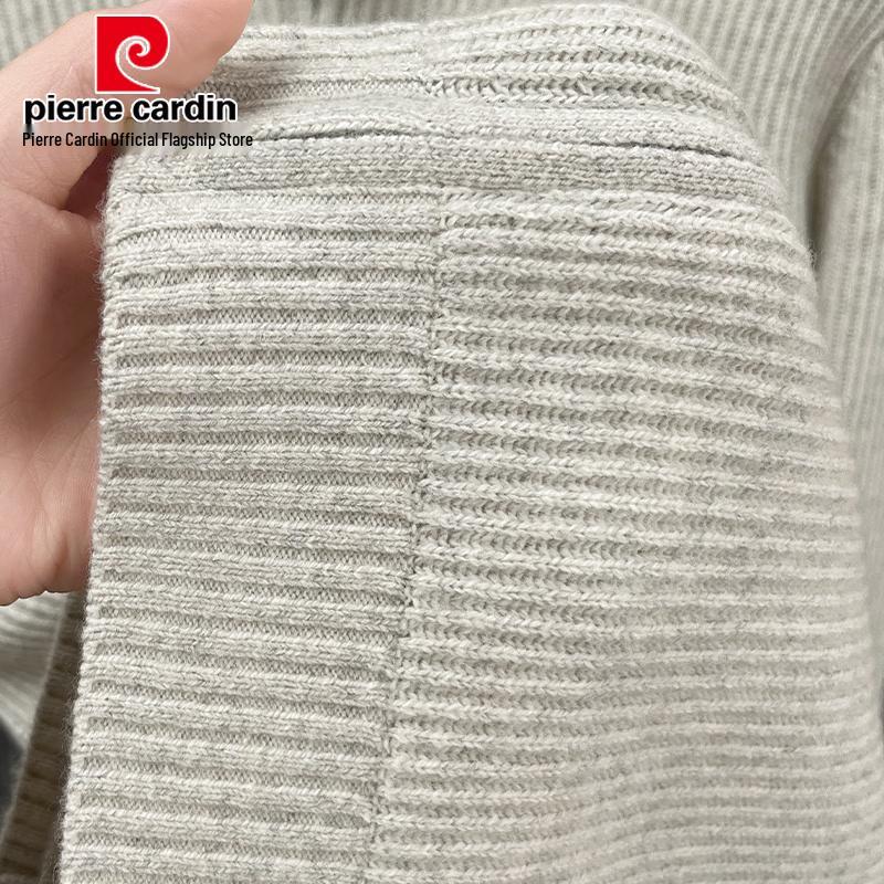 Pierre Cardin Men's Cashmere-Blend Zipper Cardigan Sweater