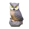 1/4Pcs Owl Statue Lifelike Indoor Outdoor Art Craft Ornament Courtyard Park Farm Owl Sculpture Resin Garden Decoration