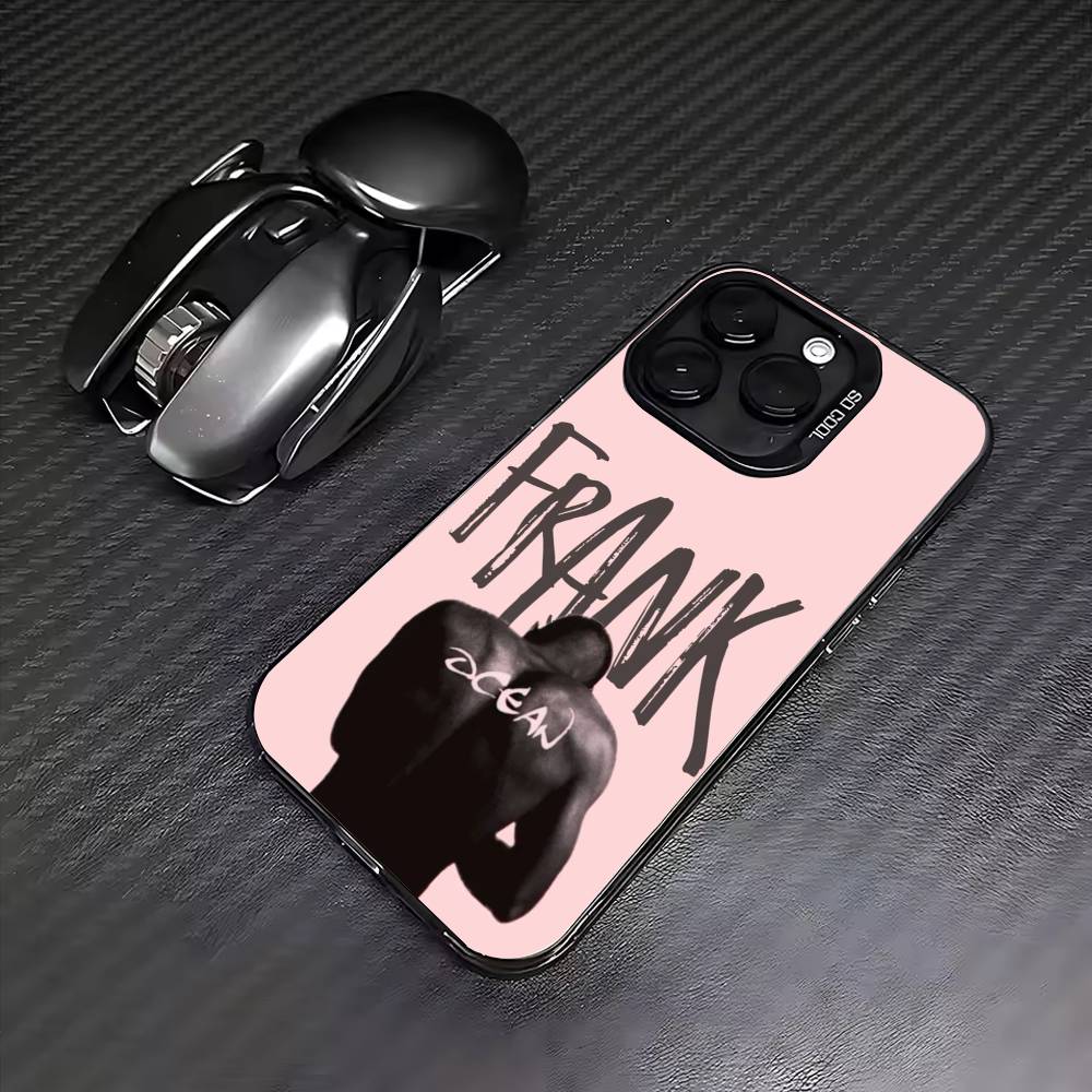 

F-Frank O-Ocean B-Blond Phone Case For iPhone 17,16,15,14,13,12,11 Plus,Pro Max,Colored Silver Phone Case iPhone15promax