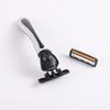 Men's Classic Three-Layer Stainless Steel Razor with 1 Handle & 9 Blades