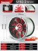 Oil & Moisture-Proof High-Temperature Resistant Kitchen Ventilation Fan, Axial Flow, 220V