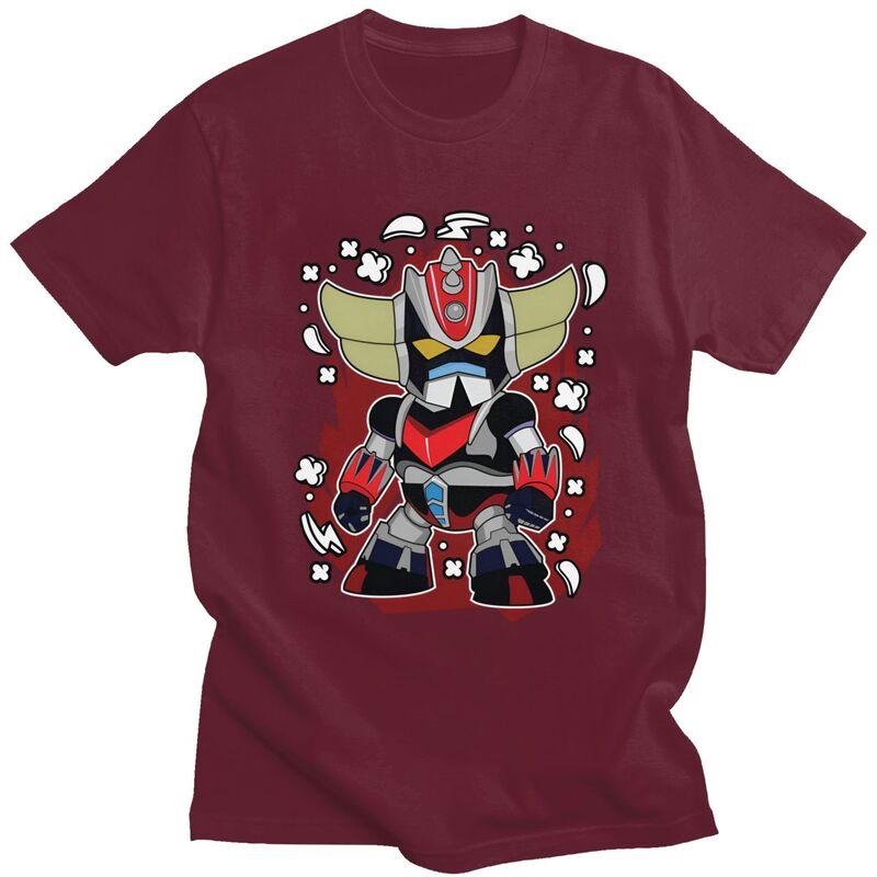 Custom Classic Chibi Gurren Lagann T Shirts Men Short Sleeve Tshirt Casual Tee 100 Cotton Oversized Tshirt Gift