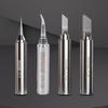 Efficient Soldering Iron Tip for 936 937 Stations Featuring Leadfree Plating Stainless Steel Constructio High Hardness