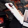 For ZTE Nubia Z80 Ultra Z70 Ultra Z70s Ultra Case Red Camera Frame Luxury Textured Ultimate Design Leather Protective Cover