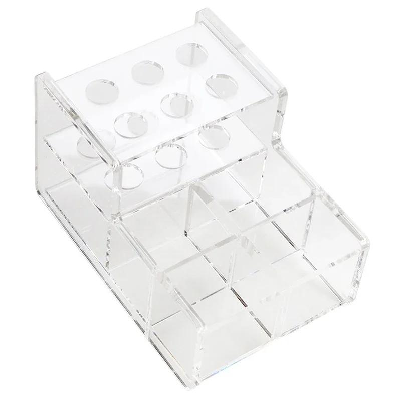 New Dental Adhesive Resin Syringe Acrylic Organizer Holder Case Dentistry Supplies