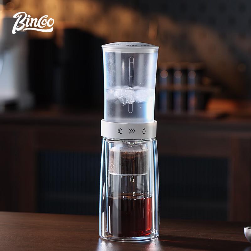 Bincoo Double-Layer Glass Ice Drip Coffee Maker