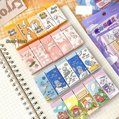 5 teile/satz Nette Radiergummi Kawaii Cartoon Tier Hase Pfirsich Radiergummi Schöne Schreibwaren Werkzeug Bleistift Radiergummi Schule Student Lieferungen