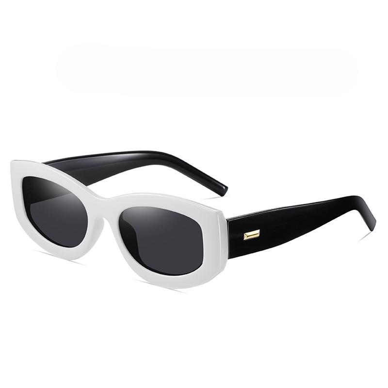 

Новые 1,1TAC поляризационные солнцезащитные очки в квадратной коробочке Spice Girl, женские солнцезащитные очки High Sense TR90 с широкими полями в стиле ретро