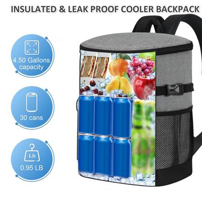 Cooler Backpack 18L Insulated Leak Proof Cooler Bag for Men Women Portable Ice Chest