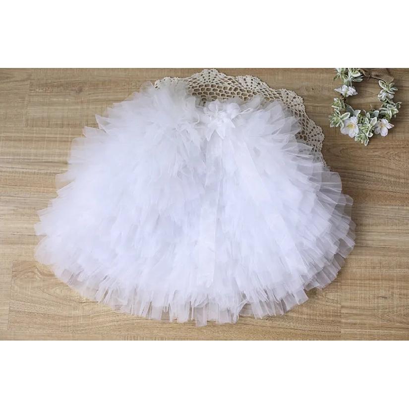 Handmade White Pet Princess Dress Small Dog Dress Pet Teddy Original Wedding Solid Colour Skirt Fashionable Dog Clothes