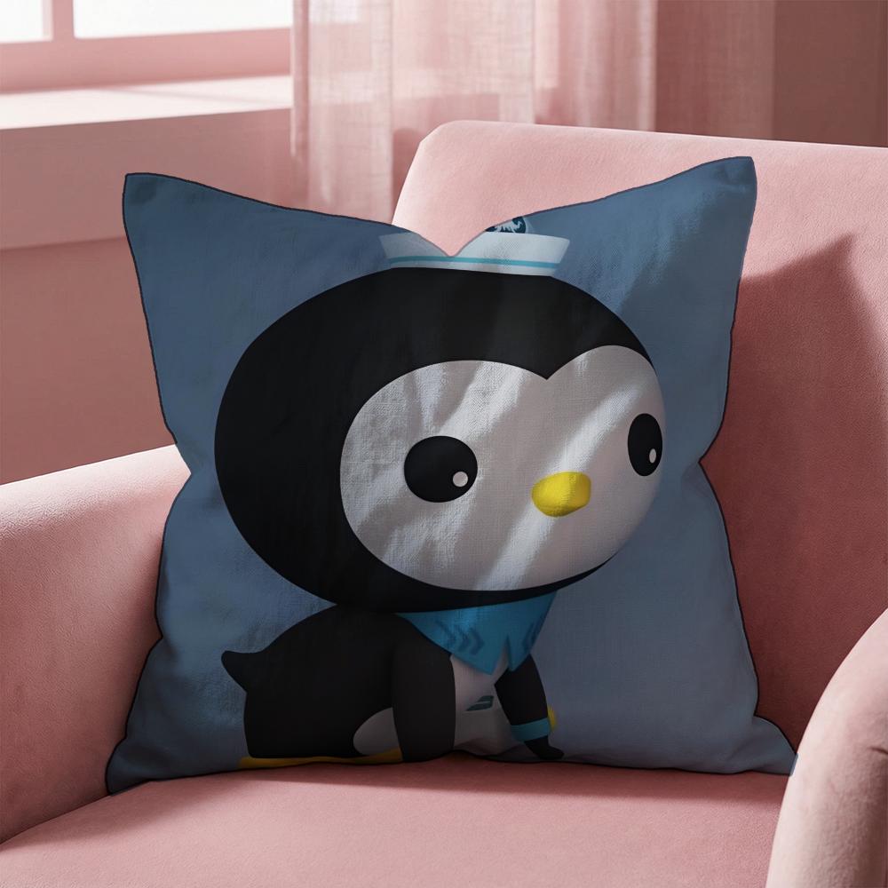 The O-Octonauts Cushion Cover Multi-Scene Pillow Cover for Home & Car - Reversible, Soft & Durable for Daily Use