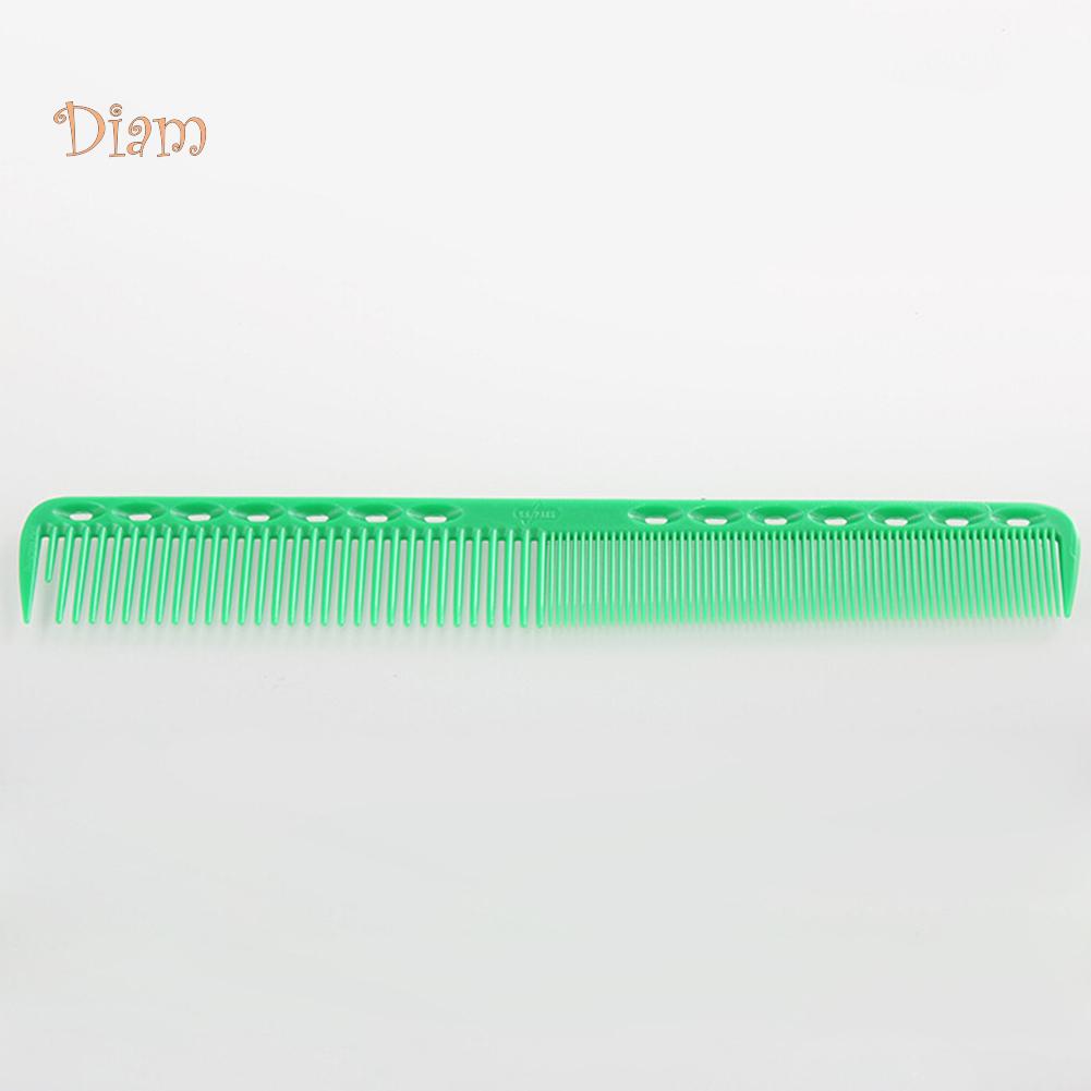 NO.INS Flat Top Hair Cutting Comb Resin Anti-static Hairdressing Thin Brush Tool Hair Comb Massage