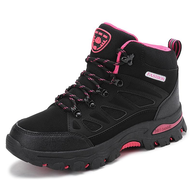 Women's Shoes Large Size Outdoor Shoes High-top Shoes Wear-resistant Shoes Mountaineering Shoes Sports Shoes Climbing Shoes Physical Shoes Sports Sho