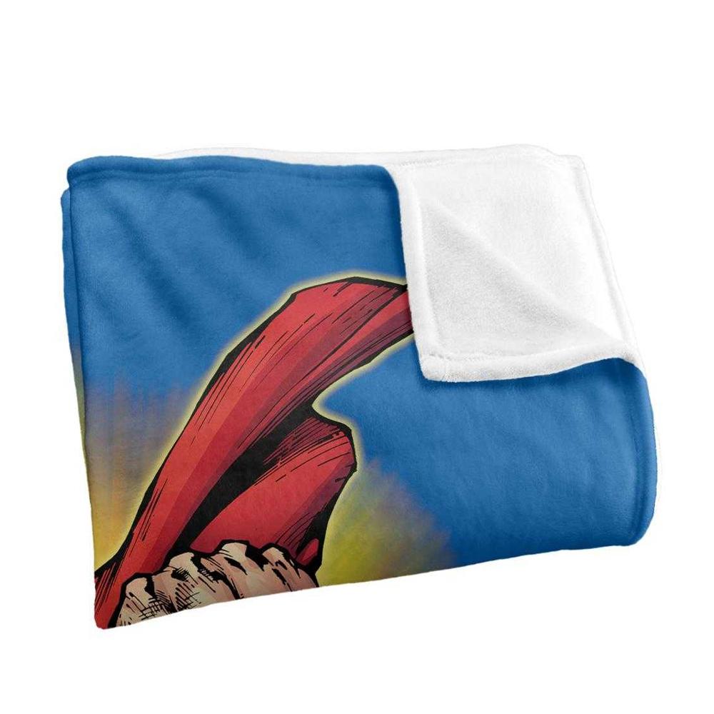 SUPERMAN Silky Collage Supersoft Blanket