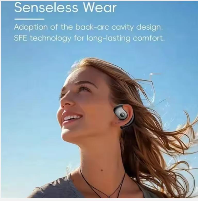2025New Model Bluetooth Wireless Headphones, Over-ear Headphones, Noise-canceling Bass Headphones