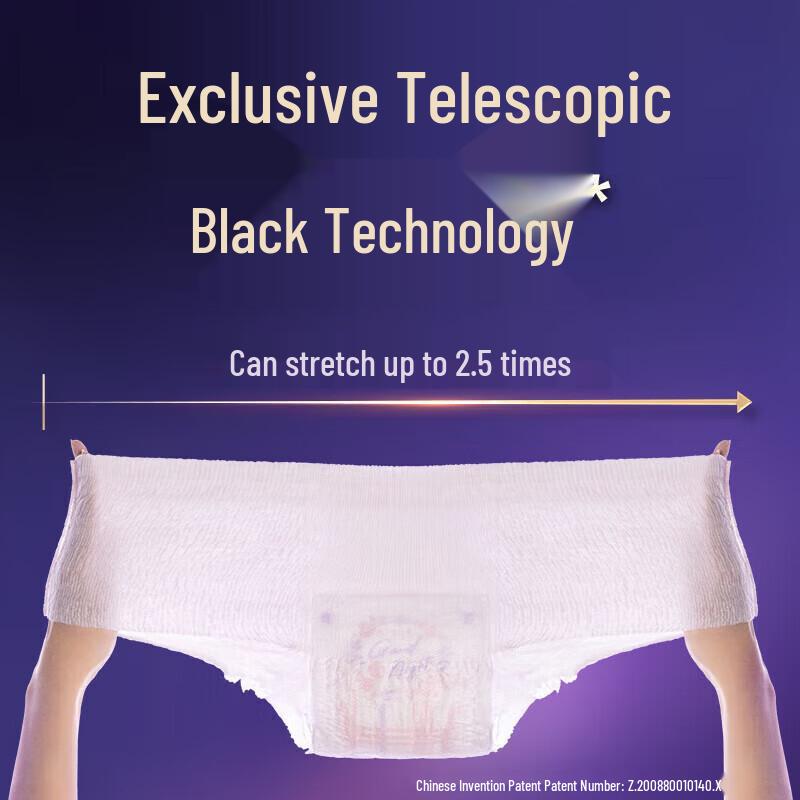 SOFY Super Sleep Overnight Period Pants for Women, M Size