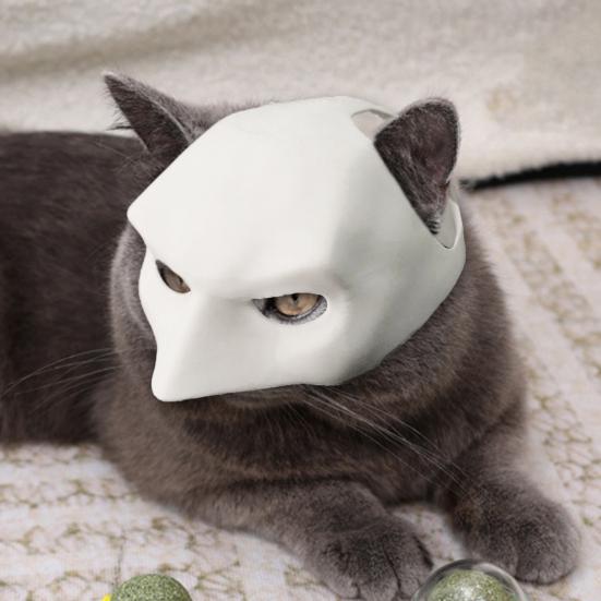 Kočičí netopýr Avenger Obličejový polštářek Cosplay čepice Kočičí netopýr s otvorem pro uši Kostýmová rekvizita na párty pro domácí mazlíčky