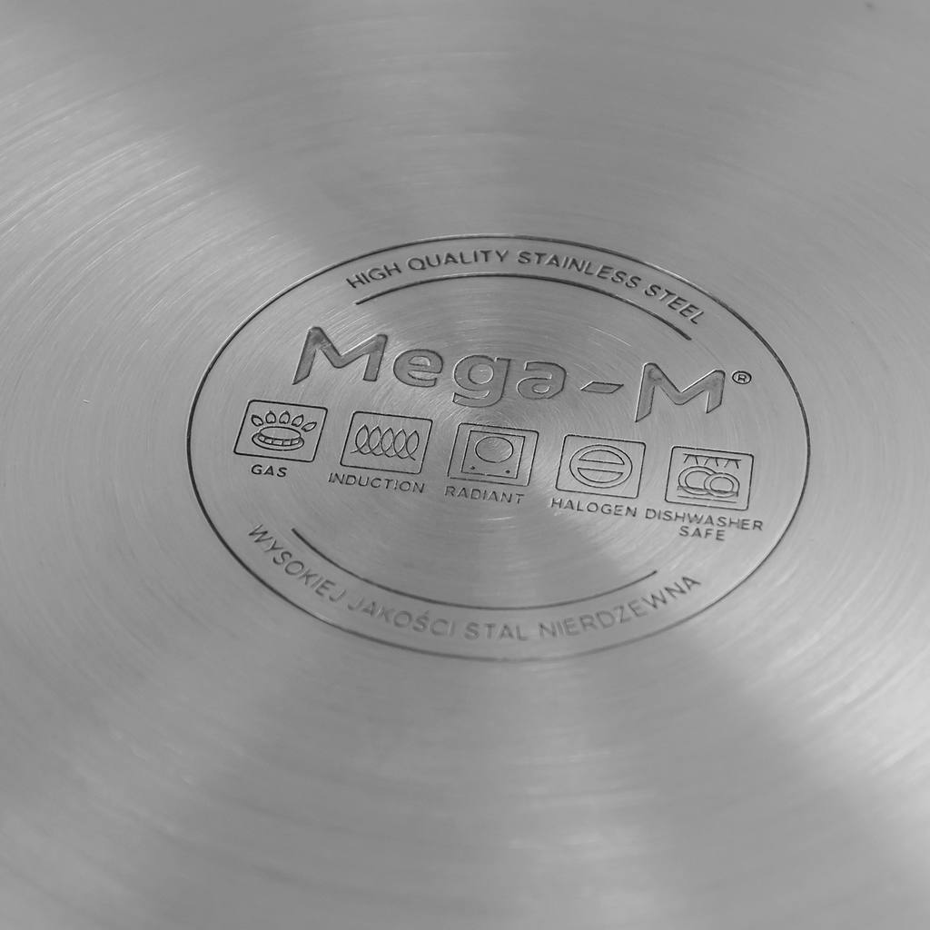 Tall catering pot with lid Mega-M PRO 71l dia. 45 cm x h 45 cm N