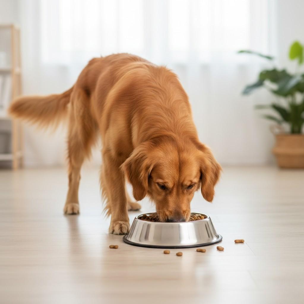 PetJet Stainless Steel Metal Bowl, Non-slip, Rubber, 400 Ml