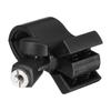 Uxcell Microphone Holder, O.D. 32mm - 60mm, Plastic Interface, Microphone Holder Clip with 14" Metal Adapter for Lavalier Microphones, Black, 1 Piece