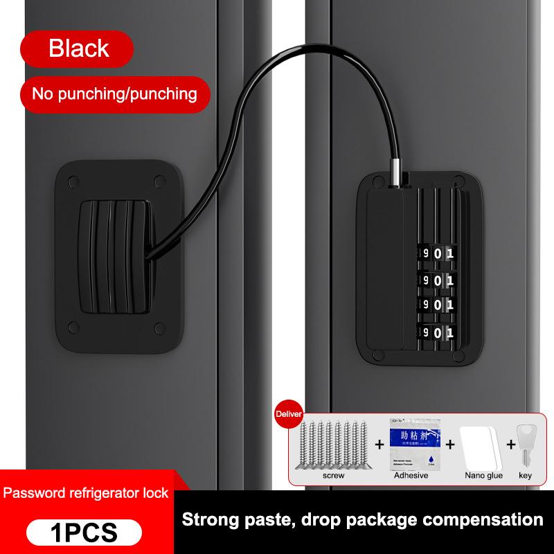 New Digital Password Limit Positioning Combination Lock Baby Safety Children Protection Sliding Closet Window Safety Fridge Lock