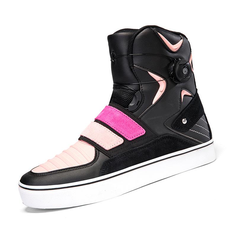 Motorradschuhe Reiten Herren Ritter Vierjahreszeiten Boardstiefel Rennsport Reiseausrüstung
